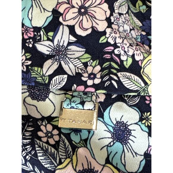 Tahari Bengaline Compression Stretch Floral Tummy Control Shorts XS NEW NWT - Picture 6 of 6